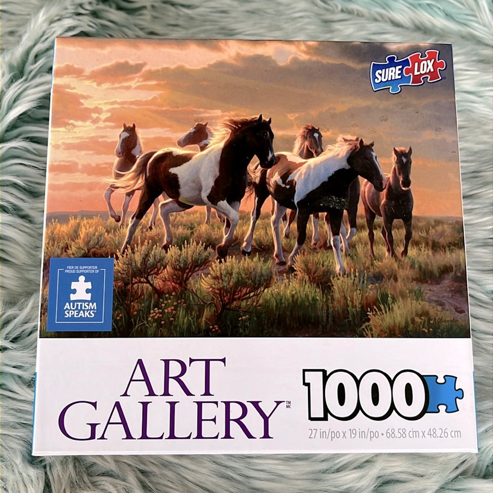 1000 Piece, Art Gallery Puzzle. NWOT, Never Opened